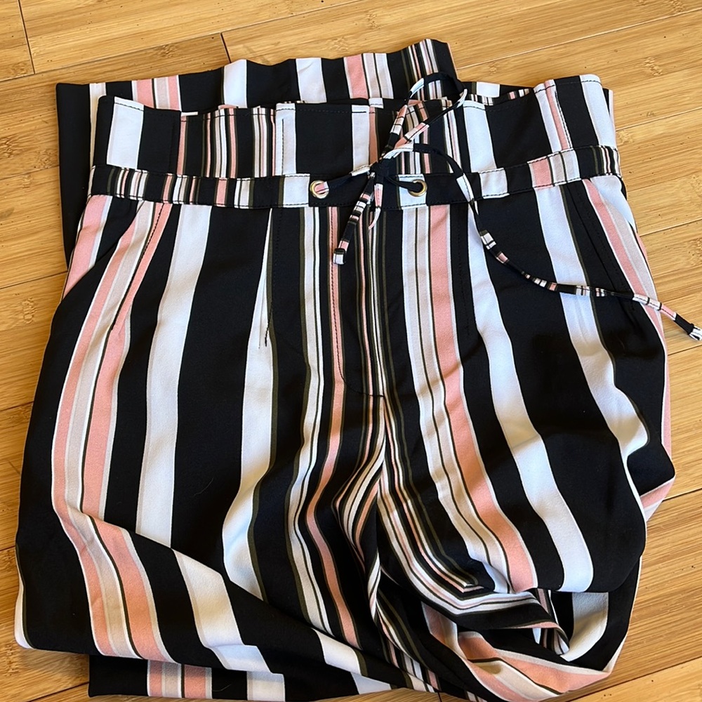 7th Avenue striped pants.